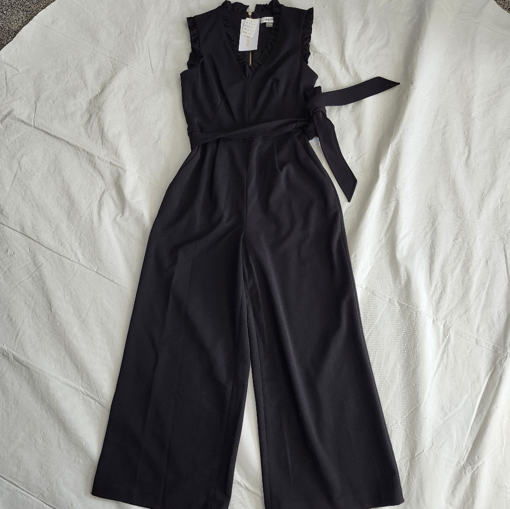 Calvin Klein Black Ruffled Garment - Picture 3 of 8